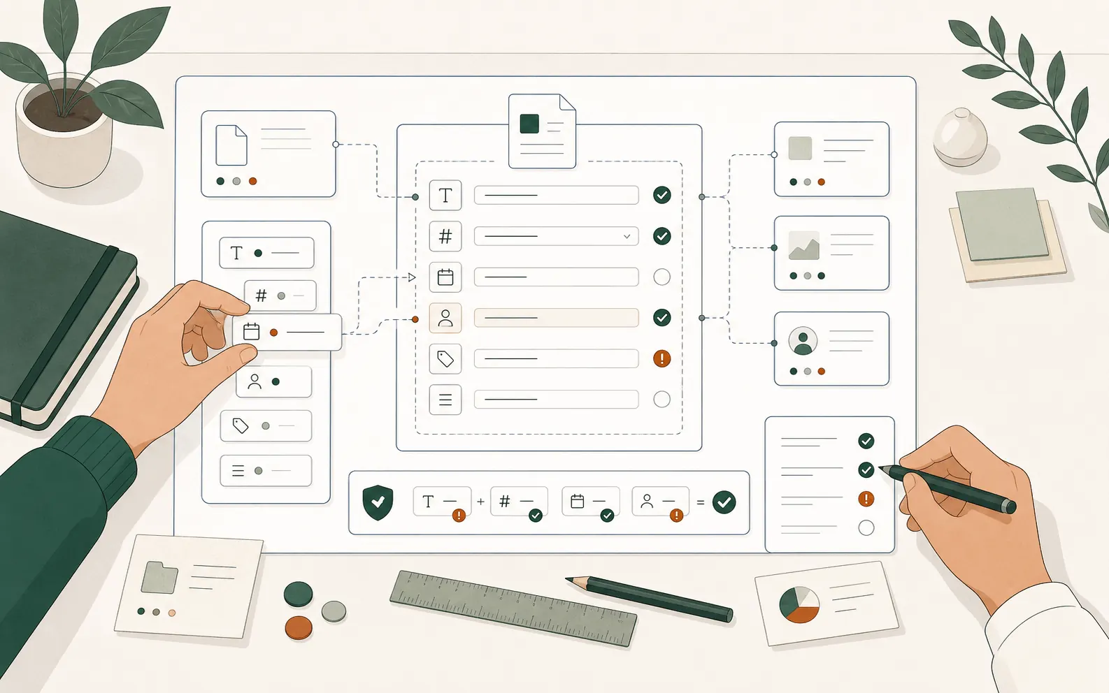 Structure d’information transformée en outil de travail